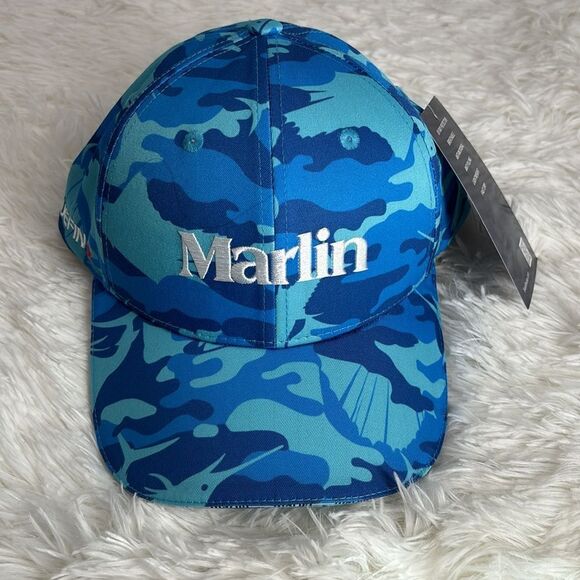 Marlin Bluefin Camo Hat New - Picture 11 of 11